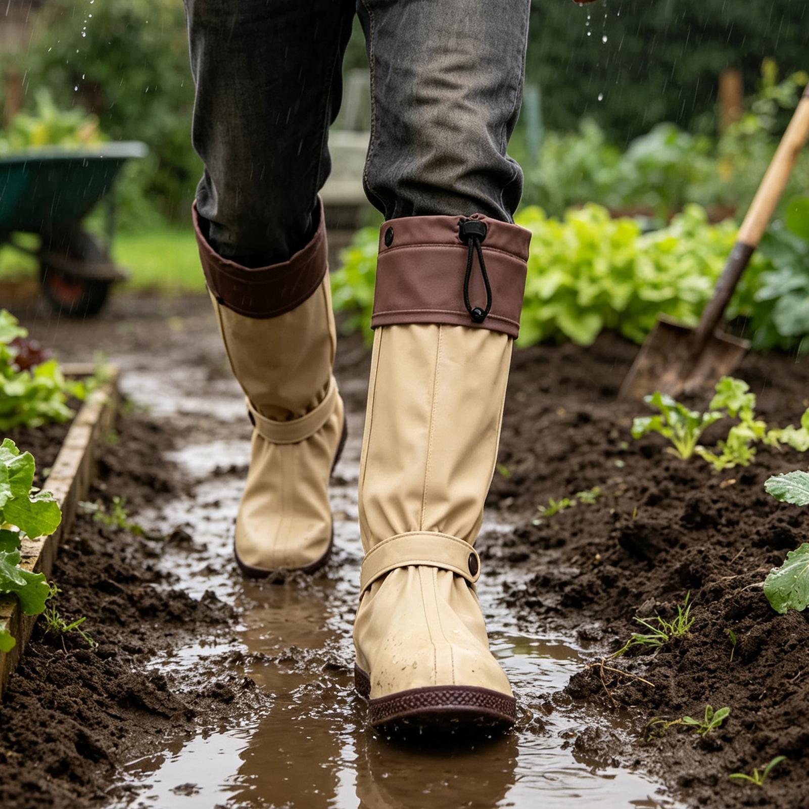 Rain Shoe Covers Reusable Fold - Cycling Commute Shoes recension och pris