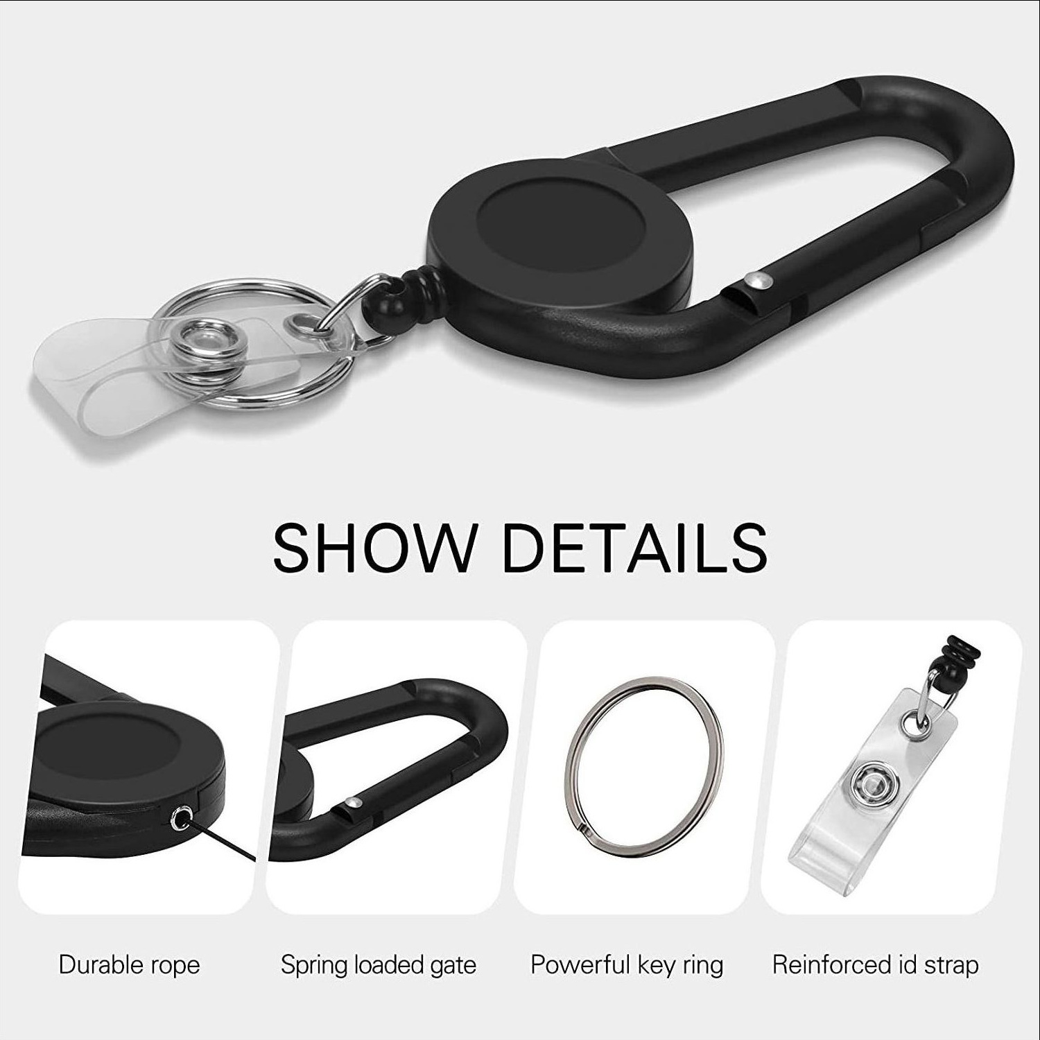 Cute Retractable Badge Reel Ch - Chain Lock Combination recension och pris