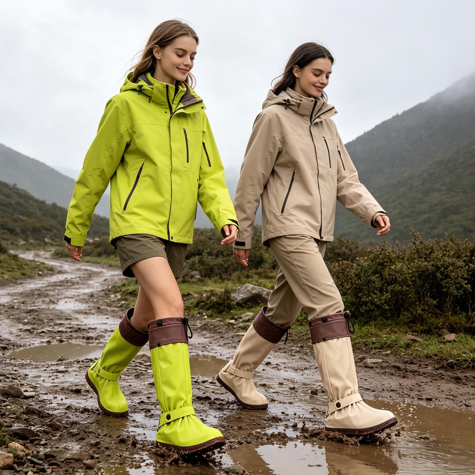 Rain Boot Covers Zipper Reusab - Cycling Commute In Rain recension och pris