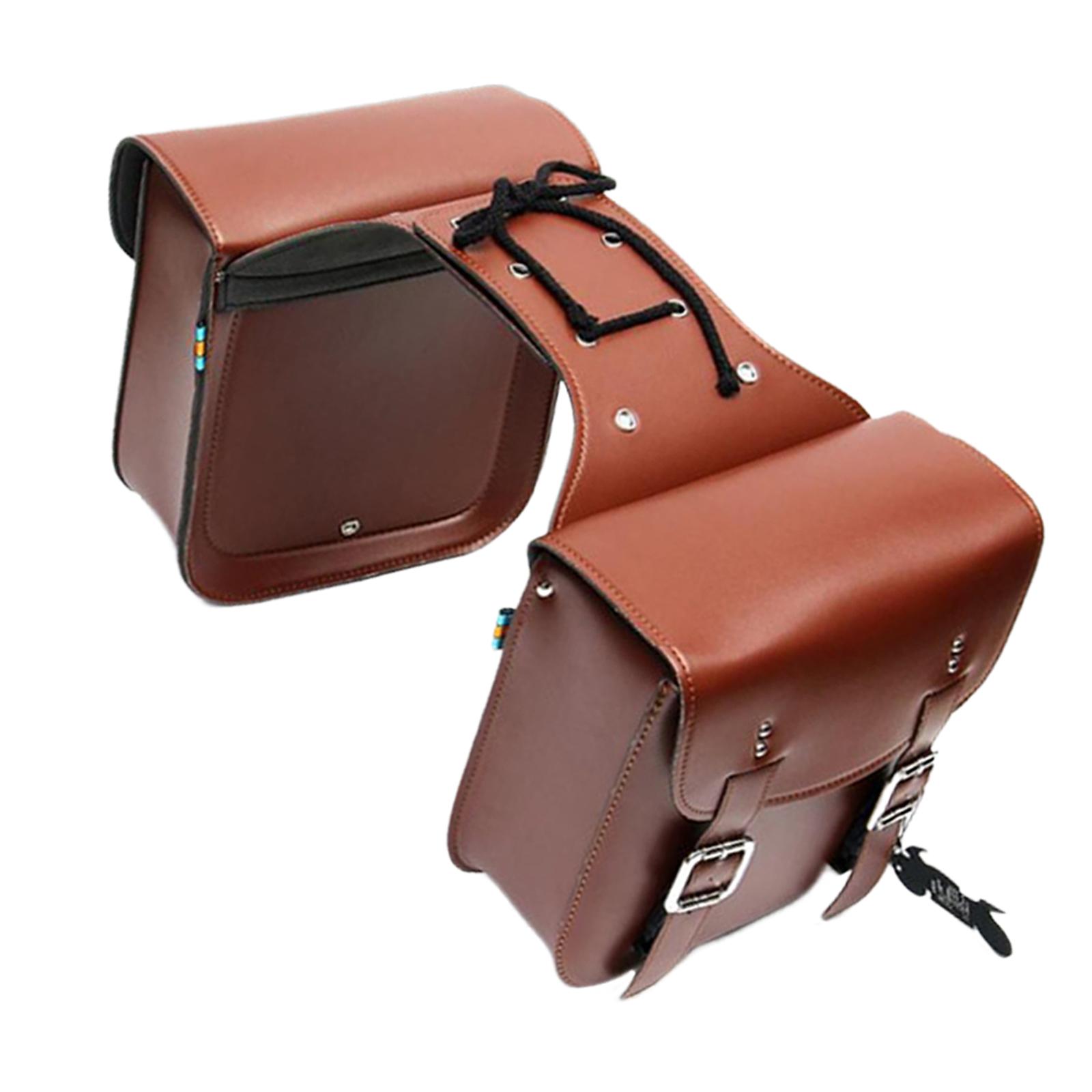 Motorcycle Saddlebags with Qui - Panniers Waterproof Rear recension och pris