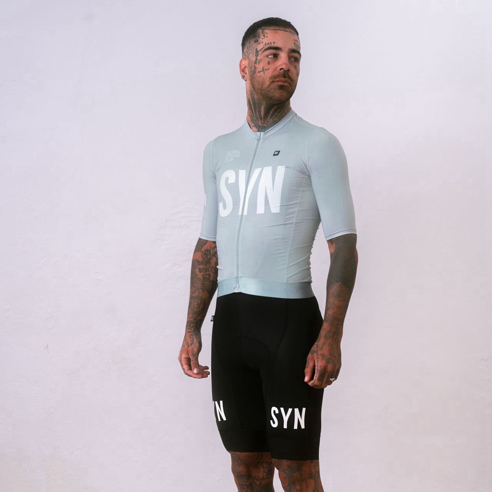 Silver gray short sleeved cycl - Cycling Commuter Trousers recension och pris